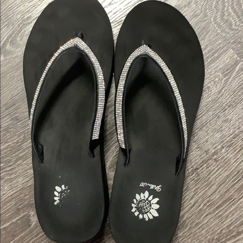 Yellow Box sandals